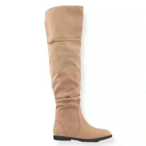Sociology Over the Knee Tan Boots